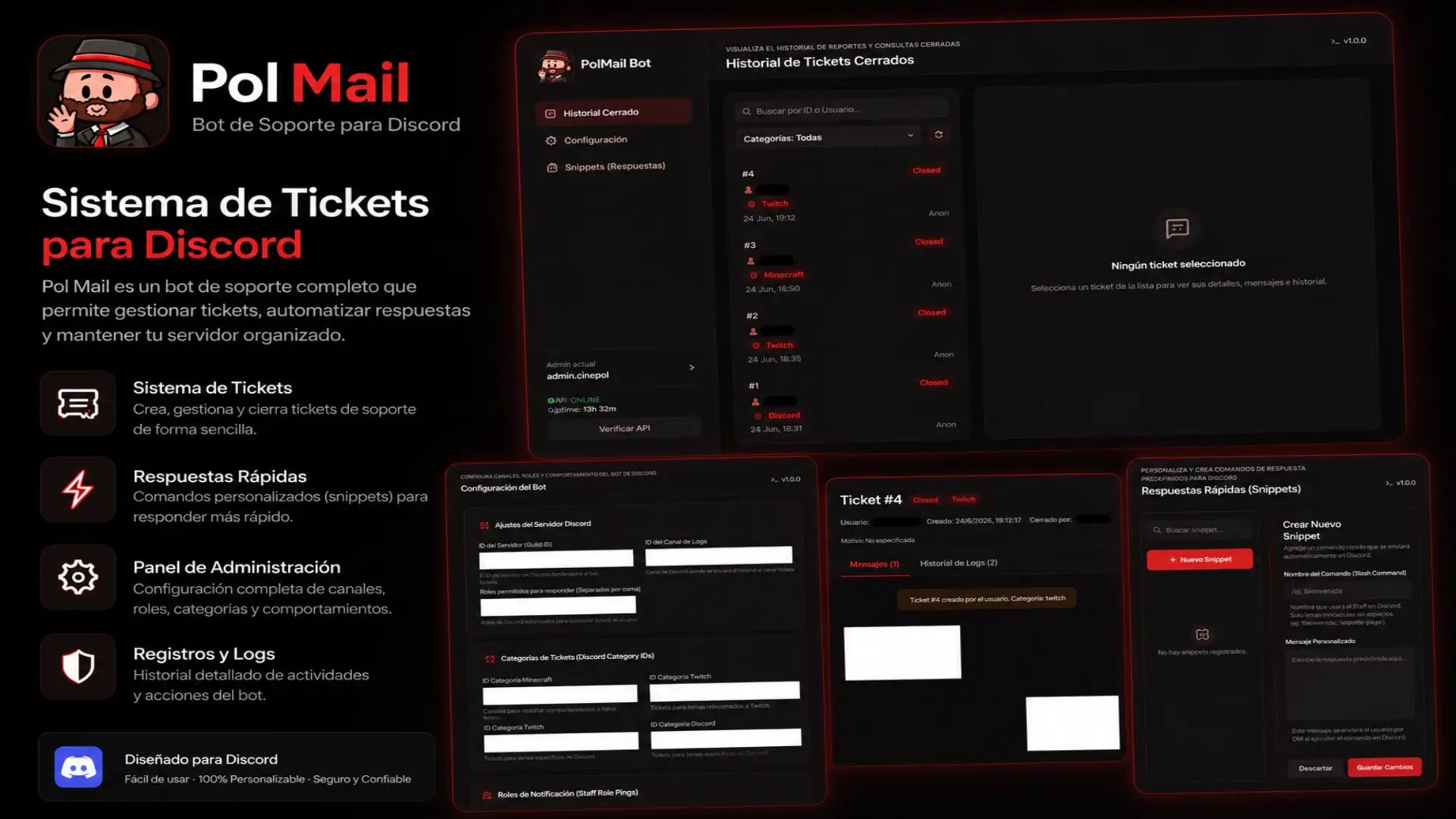 PolMail - Support Bot