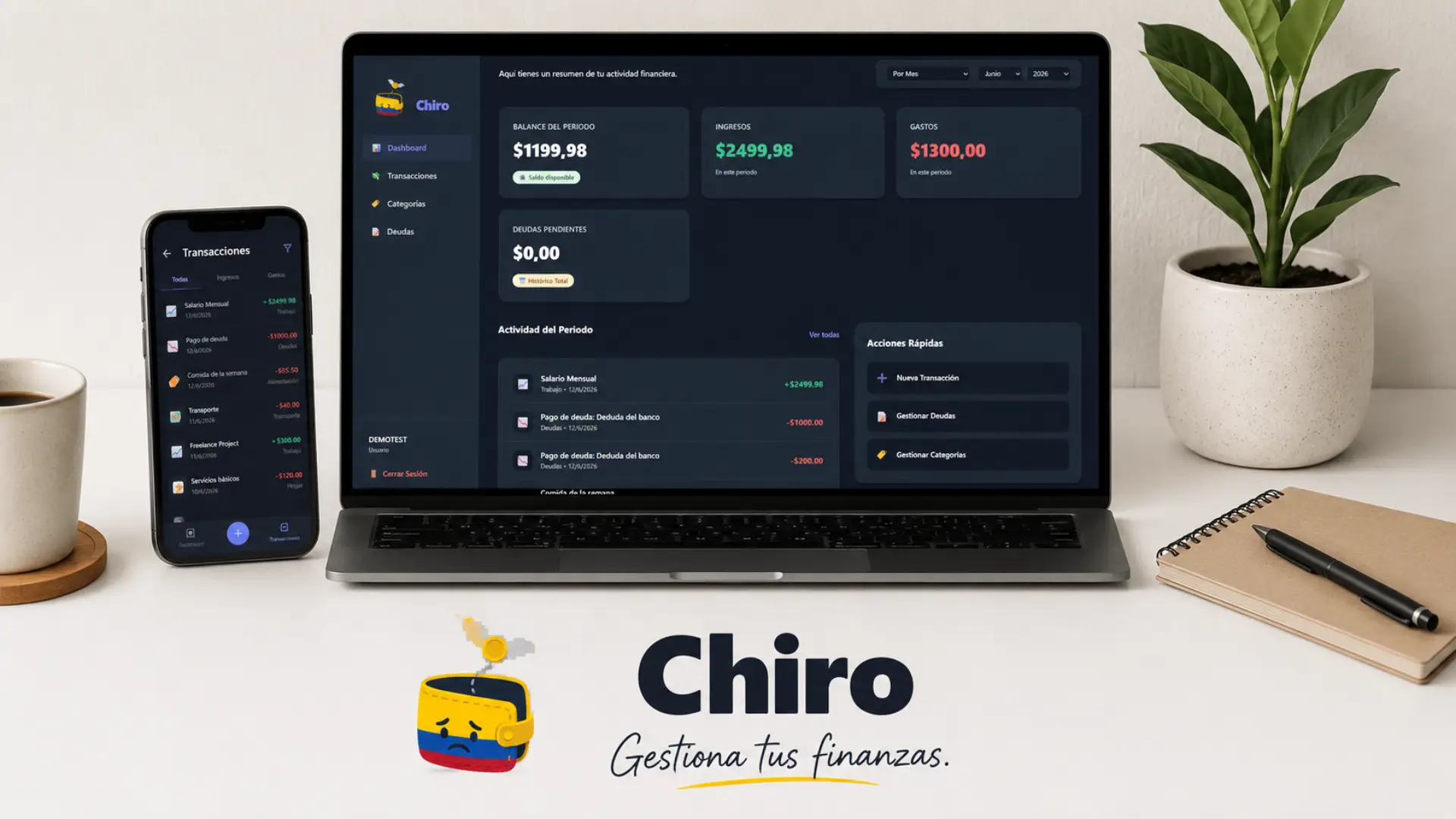 Chiro - Personal Finance